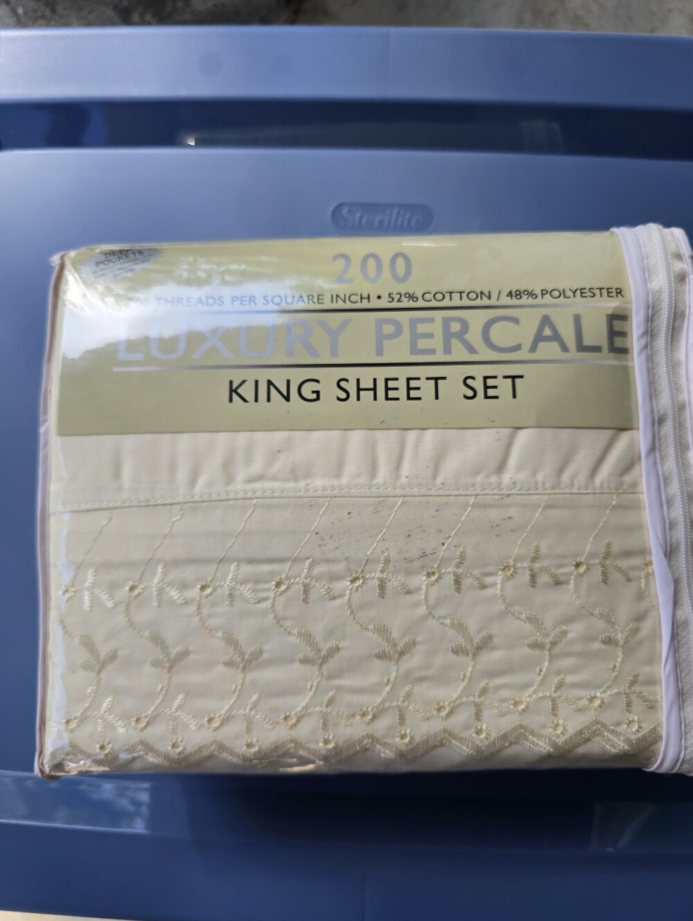NEW 200 Count KING sheet Set